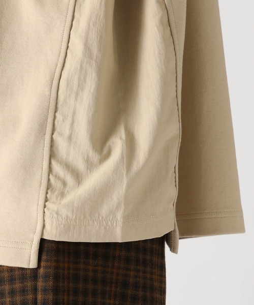 niko and...（ニコアンド）の「布帛切り替えダンボールプルオーバー（Tシャツ/カットソー・メンズ・カーキ/ベージュ/オレンジ/ブラック・MEDIUM/LARGE）」の14枚目の写真