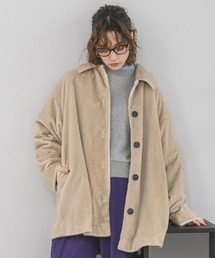 JEANASIS | ファーステンカラーコート/166774(ステンカラーコート)