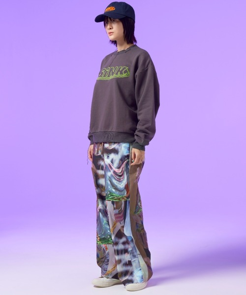 SINK kotohayokozawa（シンク コトハヨコザワ）の「【Nukeme×SINK】GLITCH EMBROIDERY　CAP（キャップ・レディース・ベージュ/ネイビー・FREE）」の17枚目の写真