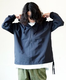 BURLAP OUTFITTER バーラップアウトフィッター L/S PULLOVER ZIP HOOD プルオーバーフーディー
