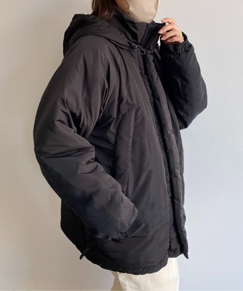 CPCM（シーピーシーエム）の「中綿ミリタリーブルゾン（ダウンジャケット/コート・メンズ・チャコールグレー/ブラック/ベージュ・MEDIUM/LARGE）」の18枚目の写真