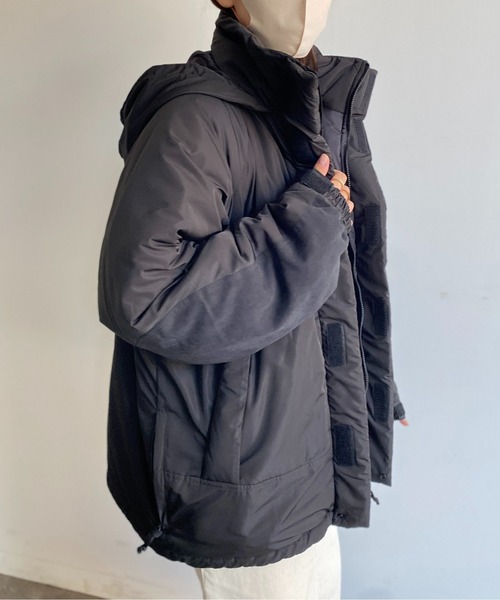 CPCM（シーピーシーエム）の「中綿ミリタリーブルゾン（ダウンジャケット/コート・メンズ・チャコールグレー/ブラック/ベージュ・MEDIUM/LARGE）」の15枚目の写真