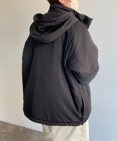 CPCM（シーピーシーエム）の「中綿ミリタリーブルゾン（ダウンジャケット/コート・メンズ・チャコールグレー/ブラック/ベージュ・MEDIUM/LARGE）」の12枚目の写真