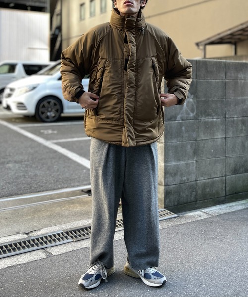 CPCM（シーピーシーエム）の「中綿ミリタリーブルゾン（ダウンジャケット/コート・メンズ・チャコールグレー/ブラック/ベージュ・MEDIUM/LARGE）」の11枚目の写真