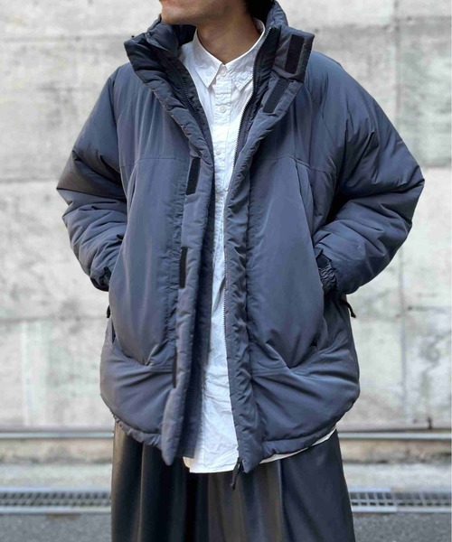 CPCM（シーピーシーエム）の「中綿ミリタリーブルゾン（ダウンジャケット/コート・メンズ・チャコールグレー/ブラック/ベージュ・MEDIUM/LARGE）」の19枚目の写真