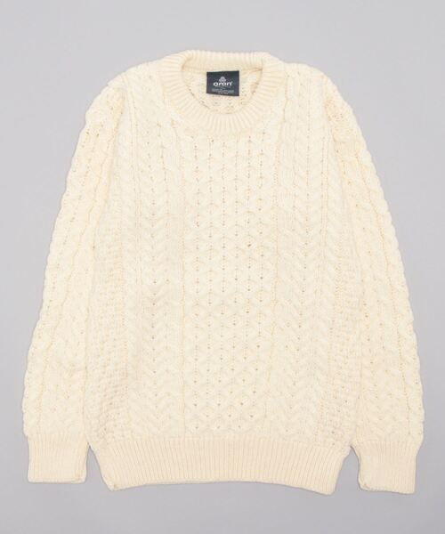アイルランド製　aranWOOLLEN MILLS アランウーレンミルズ　ニット aran WOOLLEN MILLS（アランウーレンミルズ）の「【Aran Woollem Mills