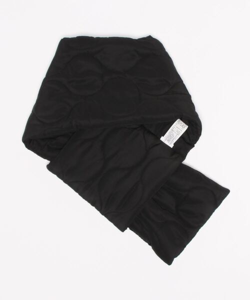 NERGY（ナージー）の「ひょうたん柄キルトマフラー（マフラー・レディース・グリーン/ホワイト/ブラック・M）」の9枚目の写真