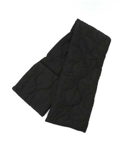 NERGY（ナージー）の「ひょうたん柄キルトマフラー（マフラー・レディース・グリーン/ホワイト/ブラック・M）」の7枚目の写真