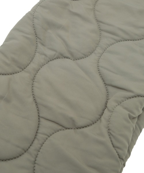 NERGY（ナージー）の「ひょうたん柄キルトマフラー（マフラー・レディース・グリーン/ホワイト/ブラック・M）」の12枚目の写真