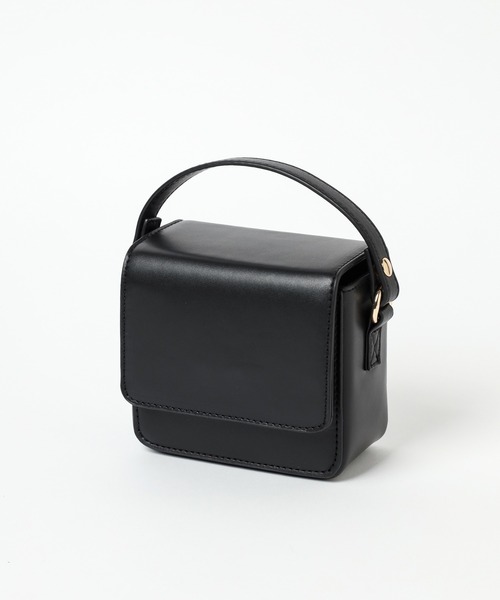 mysty woman(ミスティウーマン)の「パールチェーンミニBAG 182884(ショルダーバッグ・レディース・ブラック/アイボリー/パープル・FREE)」の13枚目の写真