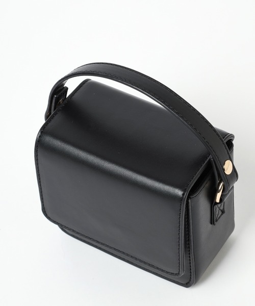 mysty woman(ミスティウーマン)の「パールチェーンミニBAG 182884(ショルダーバッグ・レディース・ブラック/アイボリー/パープル・FREE)」の16枚目の写真