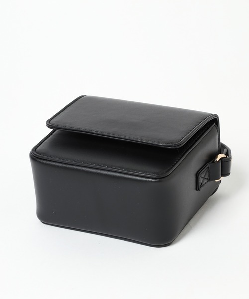 mysty woman(ミスティウーマン)の「パールチェーンミニBAG 182884(ショルダーバッグ・レディース・ブラック/アイボリー/パープル・FREE)」の18枚目の写真