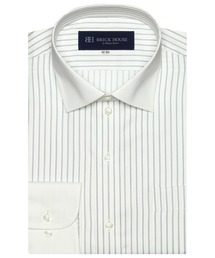 TOKYO SHIRTS | 透け防止 形態安定ノーアイロン クレリックワイド 長袖ビジネスワイシャツ(ビジネスシャツ)