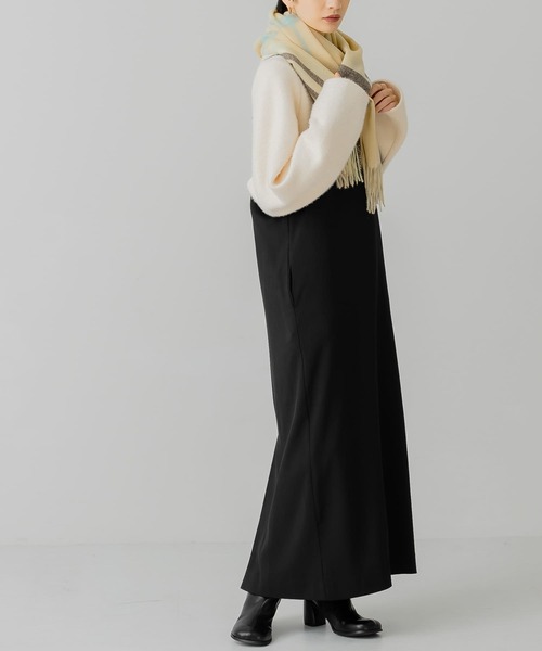 KBF(ケイビーエフ)の「Iラインキャミワンピース(ワンピース・レディース・モカ/グリーン系その他/ブラック・ONE)」の16枚目の写真