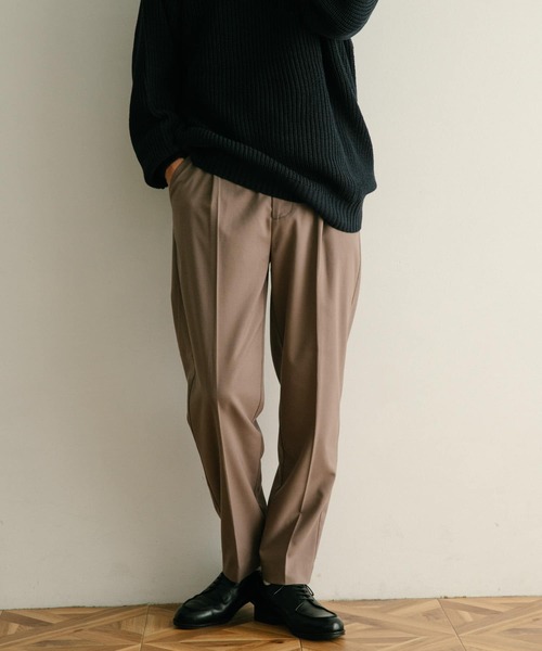 ITEMS URBANRESEARCH(アイテムズ アーバンリサーチ)の「『UR TECH』TRストレッチ 起毛パンツ(その他パンツ・メンズ・ベージュ/ネイビー/モカ/ブラック・MEDIUM/LARGE)」の3枚目の写真