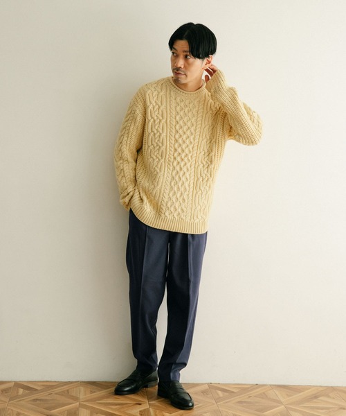 ITEMS URBANRESEARCH(アイテムズ アーバンリサーチ)の「『UR TECH』TRストレッチ 起毛パンツ(その他パンツ・メンズ・ベージュ/ネイビー/モカ/ブラック・MEDIUM/LARGE)」の17枚目の写真