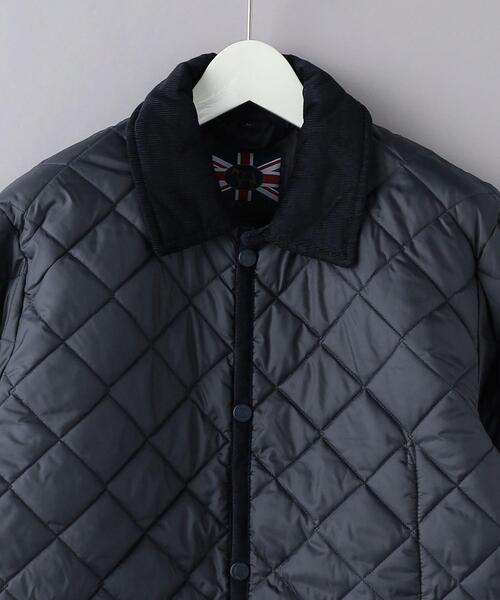 LAVENHAM(ラベンハム)の「<LAVENHAM> DENHAM/キルティングジャケット(その他アウター・メンズ・ブラック/ネイビー・M/L/XL/S)」の4枚目の写真