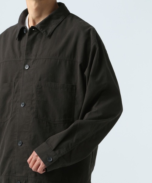 BAYFLOW(ベイフロー)の「CPOシャツジャケット(ミリタリージャケット・メンズ・チャコール/ベージュ・MEDIUM/LARGE)」の17枚目の写真
