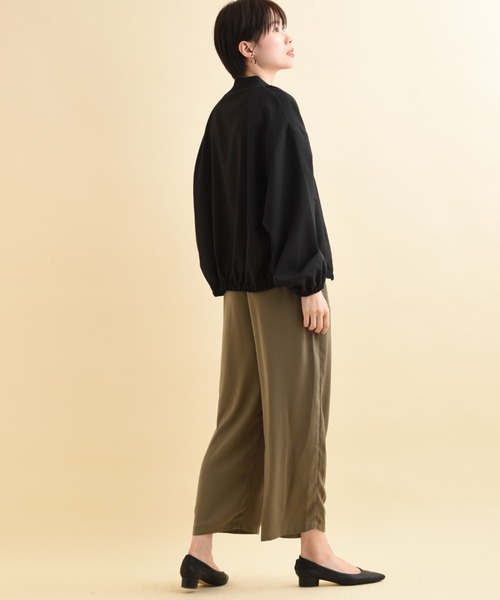 actuel(アクチュエル)の「マットウェザーブルゾン(ブルゾン・レディース・ブラック/ライトグレー/カーキ・FREE)」の20枚目の写真