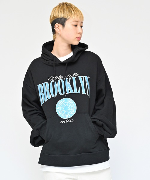 VETEMENTS Scribble Paris ロゴ コットン パーカー 人気 Earls_x_Saysky_Hoodie-