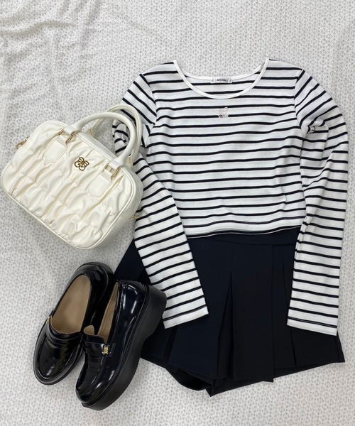 one after another NICE CLAUP（ワンアフターアナザーナイスクラップ）の「NCエンブレム付きアソートローファー　2023SS（ローファー・レディース・ブラック/ブラック系その他・SMALL/MEDIUM/LARGE）」の13枚目の写真