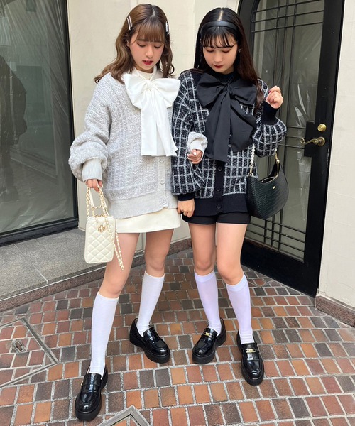 one after another NICE CLAUP（ワンアフターアナザーナイスクラップ）の「NCエンブレム付きアソートローファー　2023SS（ローファー・レディース・ブラック/ブラック系その他・SMALL/MEDIUM/LARGE）」の9枚目の写真