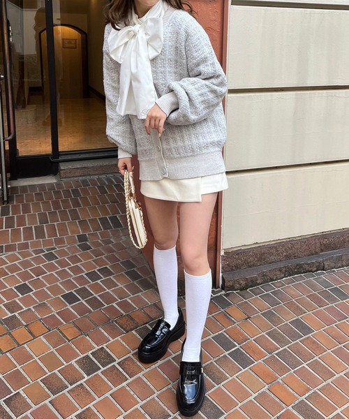 one after another NICE CLAUP（ワンアフターアナザーナイスクラップ）の「NCエンブレム付きアソートローファー　2023SS（ローファー・レディース・ブラック/ブラック系その他・SMALL/MEDIUM/LARGE）」の11枚目の写真