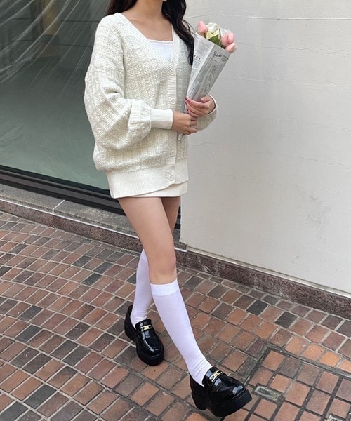 one after another NICE CLAUP（ワンアフターアナザーナイスクラップ）の「NCエンブレム付きアソートローファー　2023SS（ローファー・レディース・ブラック/ブラック系その他・SMALL/MEDIUM/LARGE）」の10枚目の写真