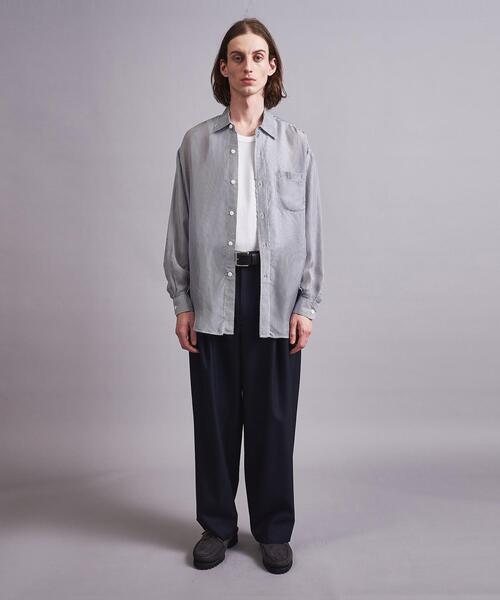 MONKEY TIME（モンキータイム）の「＜monkey time＞ TW/TWL WIDE 2P PANTS/スラックス（スラックス・メンズ・ブラック/ネイビー・L/S/M）」の17枚目の写真