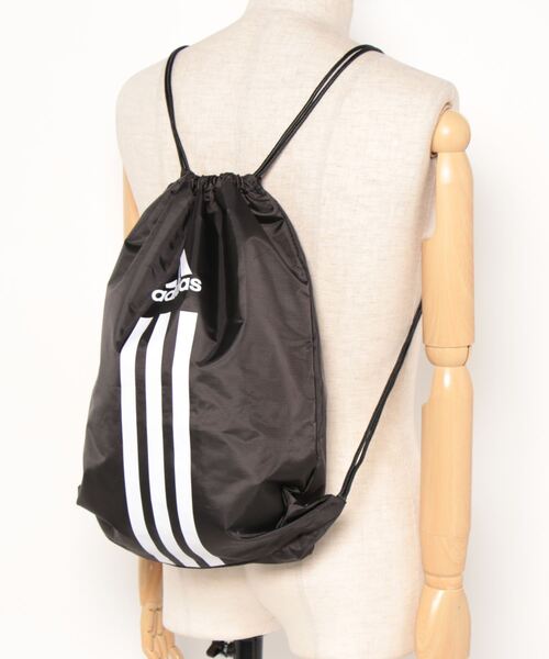 adidas(アディダス)の「【KIDS】【adidas/アディダス】ジムサック(バックパック/リュック・キッズ・ブラック・FREE)」の5枚目の写真