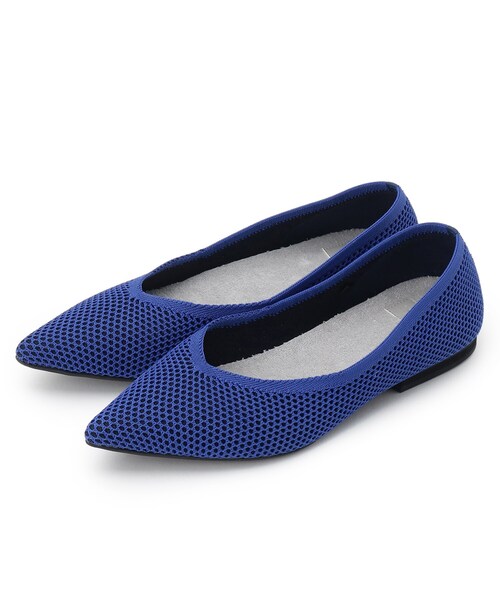 INDIVI（インディヴィ）の「◆【褒められパンプス】超軽量マルチニットパンプス（パンプス・レディース・ライトグリーン系/ブルー系4/ベージュ系その他7/ブラック系4/グレー系その他5・25/35/45）」の6枚目の写真