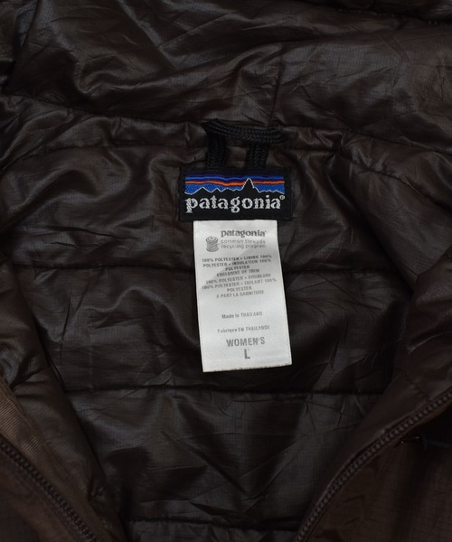 patagonia(パタゴニア)の「【ヴィンテージ古着】Patagonia / パタゴニア ロゴ 中綿入り フルジップジャケット(ブルゾン・レディース・ブラウン・LARGE)」の5枚目の写真