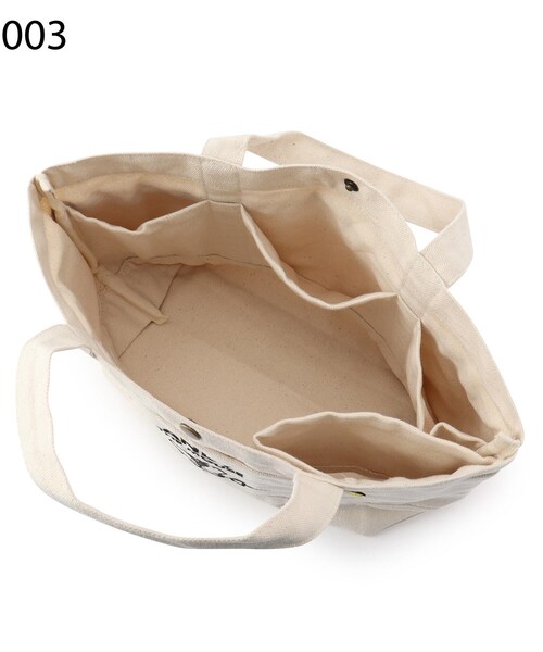 one'sterrace（ワンズテラス）の「◆【ワンズテラスオリジナル】ANDY キャンバスミニトート（トートバッグ・レディース・グレー系/オフホワイト/ライトグリーン・99）」の14枚目の写真