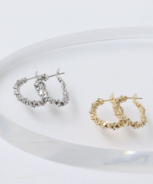 ピアス　片耳　メタル　神秘的　エジプト　ロープデザイン　銀っぽいですけど刻印無し ピアス 片耳 メタル 神秘的 エジプト ロープデザイン 銀っぽいですけど