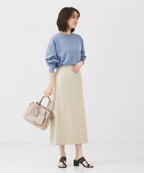 Abahouse Devinette(ドゥヴィネット)の「【Avancer】2WAYポーチ付きハンドバッグ(ハンドバッグ・レディース・キャメル/グレイッシュベージュ/ピンク/ブラック・フリー)」の7枚目の写真