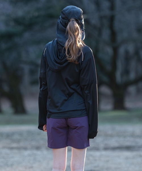 OUTDOOR PRODUCTS（アウトドアプロダクツ）の「【OUTDOOR PRODUCTS/アウトドアプロダクツ】速乾　透湿　UVカット　吸水速乾　抗菌防臭加工　リフレクター　軽量　パーカー　ラッシュガード（パーカー・レディース・ブラック/ネイビー/グレー・MEDIUM/LARGE）」の15枚目の写真