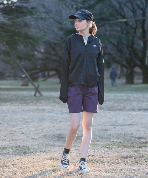 OUTDOOR PRODUCTS（アウトドアプロダクツ）の「【OUTDOOR PRODUCTS/アウトドアプロダクツ】速乾　透湿　UVカット　吸水速乾　抗菌防臭加工　リフレクター　軽量　パーカー　ラッシュガード（パーカー・レディース・ブラック/ネイビー/グレー・MEDIUM/LARGE）」の14枚目の写真