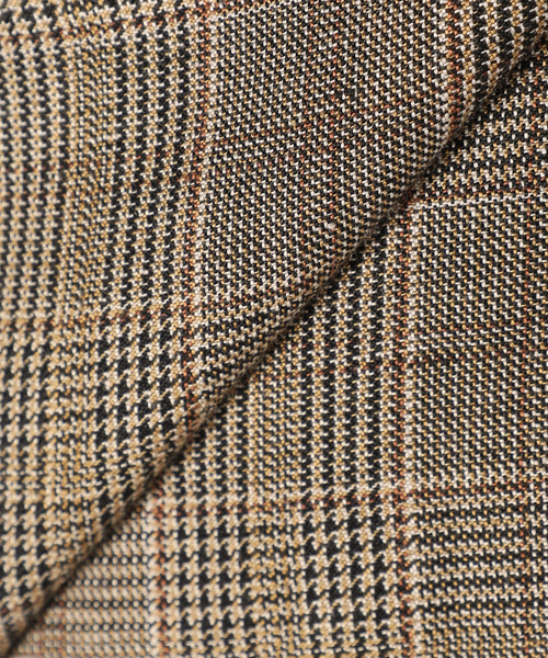 美品 イエナラブークル リネン チェックジャケット IENA LA BOUCLE（イエナラブークル）の「IENA LA BOUCLE リネン
