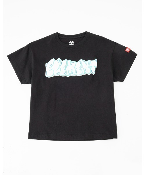 ELEMENT（エレメント）の「ELEMENT YOUTH（キッズサイズ） YT BOMBING SS Ｔシャツ  (130cm~160cm) 【2023年春夏モデル】/エレメントキッズ半袖Tシャツ（Tシャツ/カットソー・キッズ・オレンジ/ブラック/ホワイト・150/160/140/130）」の3枚目の写真