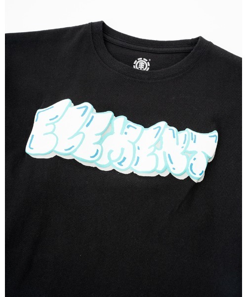 ELEMENT（エレメント）の「ELEMENT YOUTH（キッズサイズ） YT BOMBING SS Ｔシャツ  (130cm~160cm) 【2023年春夏モデル】/エレメントキッズ半袖Tシャツ（Tシャツ/カットソー・キッズ・オレンジ/ブラック/ホワイト・150/160/140/130）」の7枚目の写真