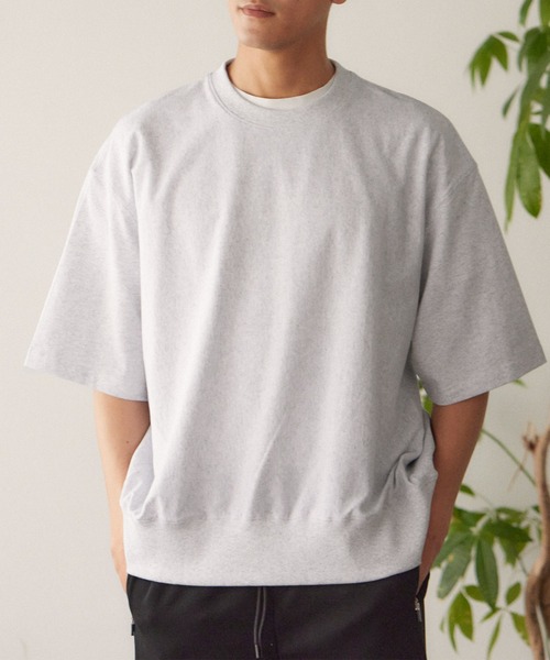 セール】メンズ ビッグシルエットスウェTシャツ（Tシャツ/カットソー
