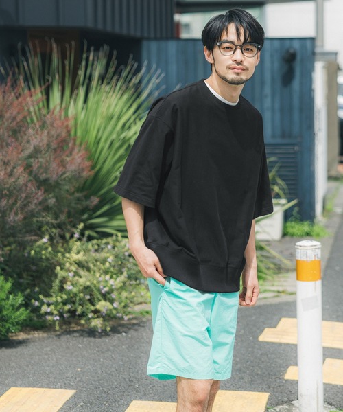 coca(coca)(コカ)の「メンズ ビッグシルエットスウェTシャツ(Tシャツ/カットソー・メンズ・ホワイト/グリーン/ライトグレー/チャコール/ネイビー/ブラック/ベージュ・M/L)」の19枚目の写真