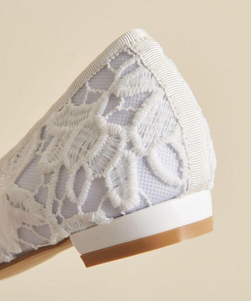 ODETTE E ODILE(オデットエオディール)の「【WEB限定】ビジューバックル フラット15●↑(パンプス・レディース・ホワイト/ブラック・22cm/22.5cm/23cm/23.5cm/24cm/24.5cm/25cm)」の9枚目の写真