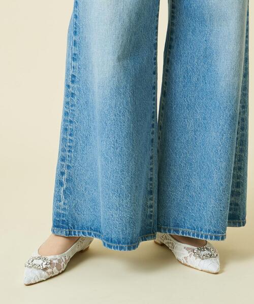 ODETTE E ODILE(オデットエオディール)の「【WEB限定】ビジューバックル フラット15●↑(パンプス・レディース・ホワイト/ブラック・22cm/22.5cm/23cm/23.5cm/24cm/24.5cm/25cm)」の16枚目の写真