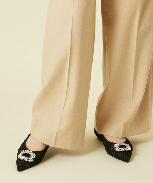 ODETTE E ODILE(オデットエオディール)の「【WEB限定】ビジューバックル フラット15●↑(パンプス・レディース・ホワイト/ブラック・22cm/22.5cm/23cm/23.5cm/24cm/24.5cm/25cm)」の21枚目の写真