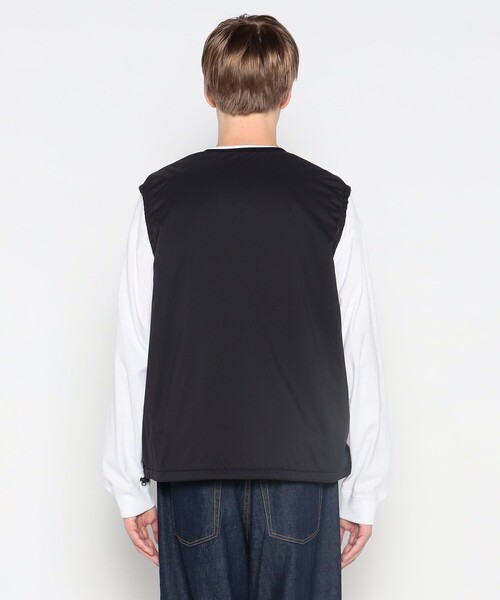 DANTON(ダントン)の「MEN'S INSULATION COLLARLESS VEST(ダウンベスト・メンズ・カーキ系1/ブラック/ネイビー/グレー系その他・M/S/XS)」の9枚目の写真