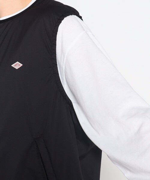 DANTON(ダントン)の「MEN'S INSULATION COLLARLESS VEST(ダウンベスト・メンズ・カーキ系1/ブラック/ネイビー/グレー系その他・M/S/XS)」の11枚目の写真