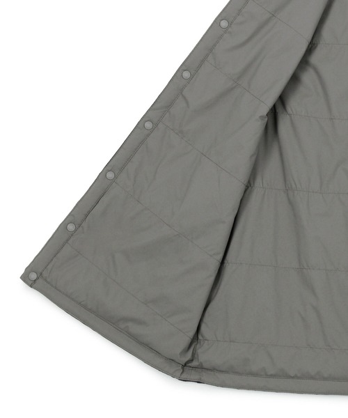 DANTON(ダントン)の「MEN'S INSULATION COLLARLESS VEST(ダウンベスト・メンズ・カーキ系1/ブラック/ネイビー/グレー系その他・M/S/XS)」の19枚目の写真