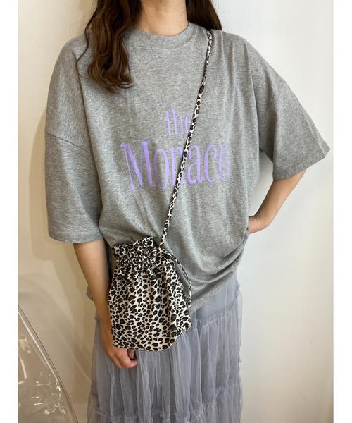 WC(ダブル シー)の「theMonacoロゴTシャツ(Tシャツ/カットソー・レディース・ホワイト/グレー/アイボリー・FREE)」の3枚目の写真