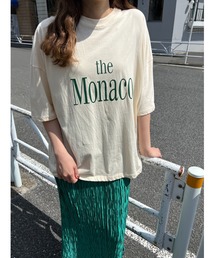 WC（ダブル シー）の「theMonacoロゴTシャツ（Tシャツ/カットソー・レディース）」
